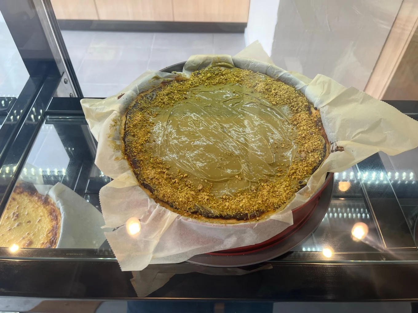Tarta de queso artesanal horneada Flor y Tartas